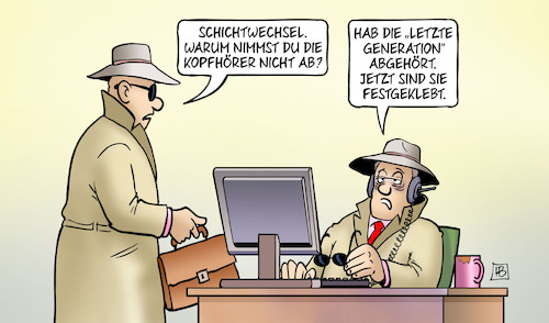 Letzte Generation abgehört Letzte Generation abgehört