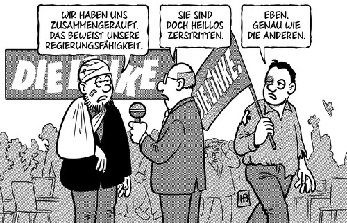 Linke-Flügelkämpfe Linke-Flügelkämpfe