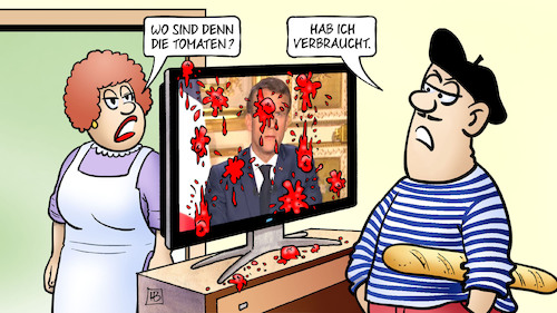 Macron im TV Macron im TV