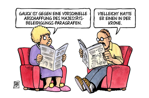 Majestät Gauck Majestät Gauck