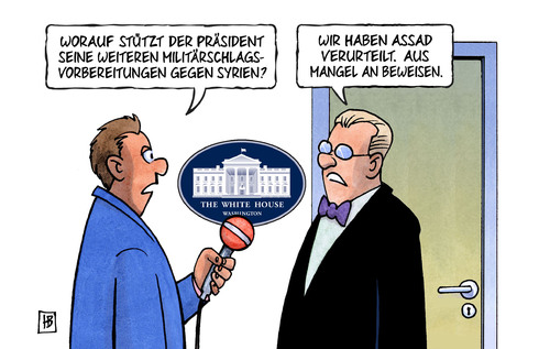 Cartoon: Mangel an Beweisen (medium) by Harm Bengen tagged entscheidung,beweise,chemiewaffeneinsatz,chemiewaffen,massenvernichtungswaffen,syrien,giftgas,angriff,assad,rebellen,opposition,aufstand,krieg,usa,obama,praesident,russland,nato,israel,harm,bengen,cartoon,karikatur,entscheidung,beweise,chemiewaffeneinsatz,chemiewaffen,massenvernichtungswaffen,syrien,giftgas,angriff,assad,rebellen,opposition,aufstand,krieg,usa,obama,praesident,russland,nato,israel,harm,bengen,cartoon,karikatur