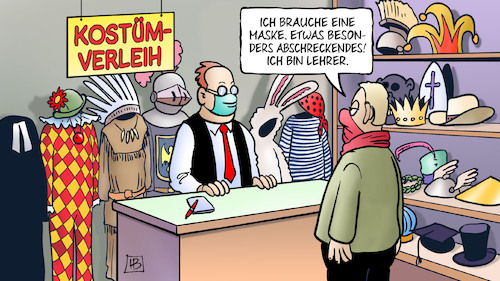 Masken für Lehrer