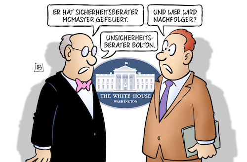 McMaster gefeuert McMaster gefeuert