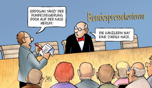 Merkel-Nase Merkel-Nase