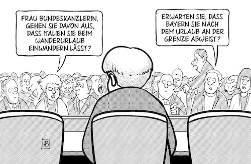 Merkel-Urlaub