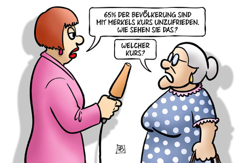 Merkel-Zustimmung