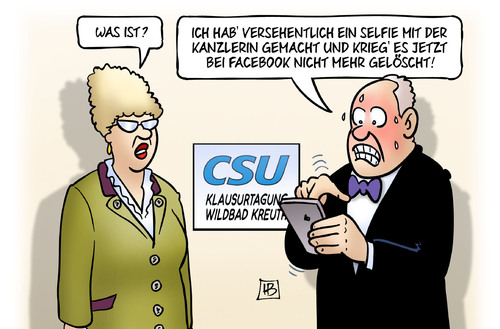 Cartoon: Merkel in Kreuth (medium) by Harm Bengen tagged merkel,kreuth,selfie,kanzlerin,facebook,handy,cdu,csu,klausur,populismus,fluechtlinge,flucht,politiker,abschiebung,harm,bengen,cartoon,karikatur,merkel,kreuth,selfie,kanzlerin,facebook,handy,cdu,csu,klausur,populismus,fluechtlinge,flucht,politiker,abschiebung,harm,bengen,cartoon,karikatur