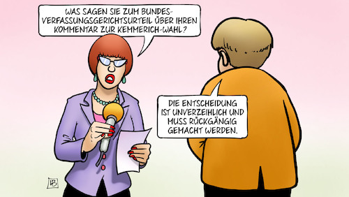 Merkel und BVerfG Merkel und BVerfG