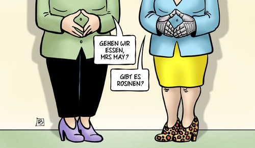 Merkel und May - Textversion