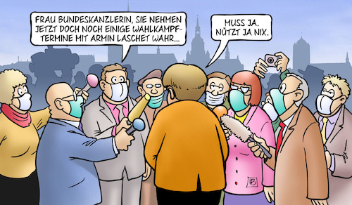 Merkel unterstützt Laschet