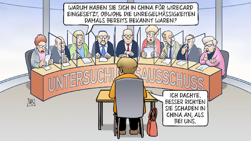 Merkel vor U-Ausschuss Merkel vor U-Ausschuss