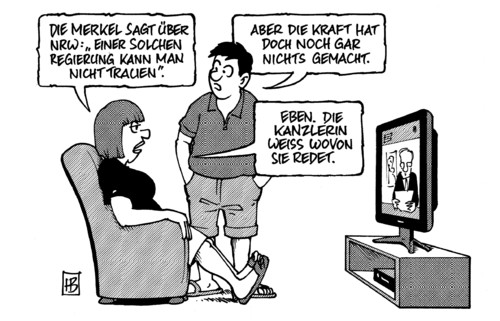 Merkel vs. Kraft