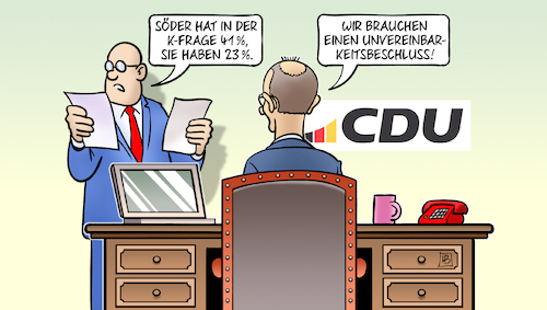 Merz-Söder und K-Frage Merz-Söder und K-Frage