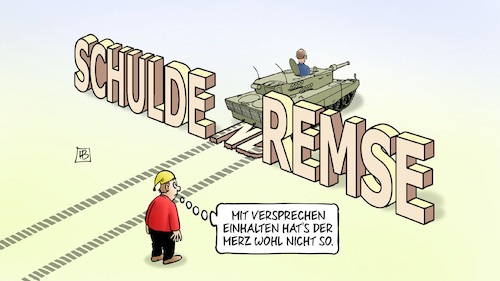 Merz und Schuldenbremse Merz und Schuldenbremse