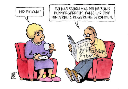 Cartoon: Minderheizregierung (medium) by Harm Bengen tagged kalt,minderheizregierung,heizung,minderheitsregierung,jamaika,cdu,csu,fdp,gruene,koalition,sondierungen,harm,bengen,cartoon,karikatur,kalt,minderheizregierung,heizung,minderheitsregierung,jamaika,cdu,csu,fdp,gruene,koalition,sondierungen,harm,bengen,cartoon,karikatur