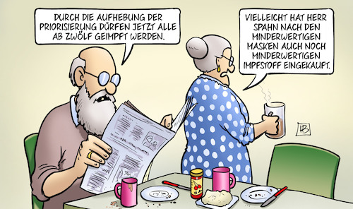 Cartoon: Minderwertig (medium) by Harm Bengen tagged aufhebung,priorisierung,impfung,impfen,spahn,minderwertige,masken,impfstoff,eingekauft,betrug,bedürftige,corona,skandal,harm,bengen,cartoon,karikatur,aufhebung,priorisierung,impfung,impfen,spahn,minderwertige,masken,impfstoff,eingekauft,betrug,bedürftige,corona,skandal,harm,bengen,cartoon,karikatur