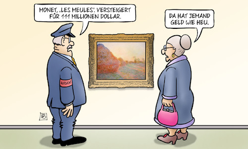 Monet-Heuhaufen Monet-Heuhaufen