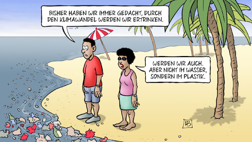 Cartoon: Müll im Meer (medium) by Harm Bengen tagged klimawandel,ertrinken,wasser,meer,ozeane,plastik,müll,umweltschutz,harm,bengen,cartoon,karikatur,klimawandel,ertrinken,wasser,meer,ozeane,plastik,müll,umweltschutz,harm,bengen,cartoon,karikatur