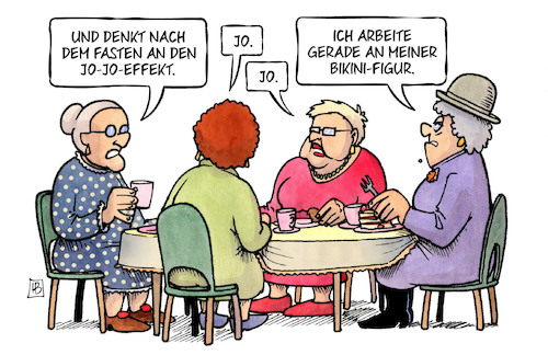 Cartoon: Nach dem Fasten (medium) by Harm Bengen tagged fasten,jojo,effekt,ostern,essen,bikini,figur,susemil,harm,bengen,cartoon,karikatur,fasten,jojo,effekt,ostern,essen,bikini,figur,susemil,harm,bengen,cartoon,karikatur