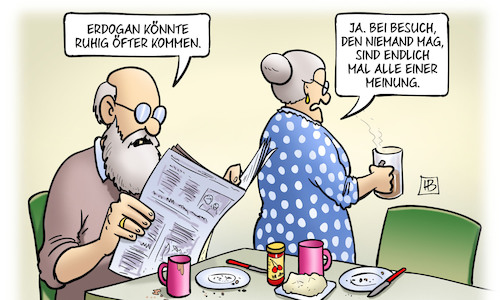 Nach Erdogan-Besuch Nach Erdogan-Besuch