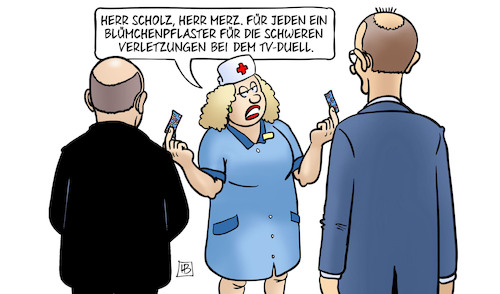 Nach Scholz-Merz-Duell Nach Scholz-Merz-Duell