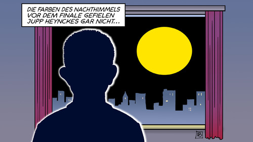 Cartoon: Nachthimmel (medium) by Harm Bengen tagged nachthimmel,jupp,heynckes,bvb,fcb,borussia,dortmund,fc,bayern,muenchen,fussball,champions,league,finale,harm,bengen,nachthimmel,jupp,heynckes,bvb,fcb,borussia,dortmund,fc,bayern,muenchen,fussball,champions,league,finale,harm,bengen