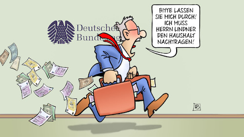 Cartoon: Nachtragend (medium) by Harm Bengen tagged lindner,geld,koffer,rennen,nachtragen,bundestag,nachtragshaushalt,haushalt,haushaltssperren,bverfg,urteil,harm,bengen,cartoon,karikatur,lindner,geld,koffer,rennen,nachtragen,bundestag,nachtragshaushalt,haushalt,haushaltssperren,bverfg,urteil,harm,bengen,cartoon,karikatur