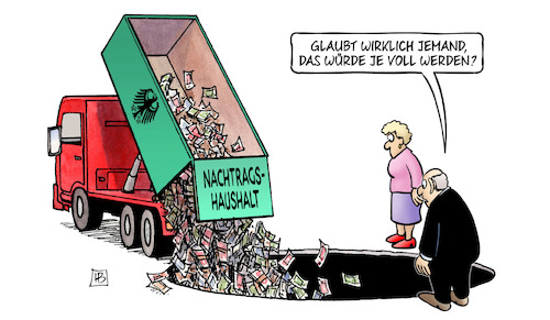 Cartoon: Nachtragshaushalt 2023 (medium) by Harm Bengen tagged laster,kipper,geld,loch,nachtragshaushalt,haushalt,haushaltssperren,bverfg,urteil,harm,bengen,cartoon,karikatur,laster,kipper,geld,loch,nachtragshaushalt,haushalt,haushaltssperren,bverfg,urteil,harm,bengen,cartoon,karikatur