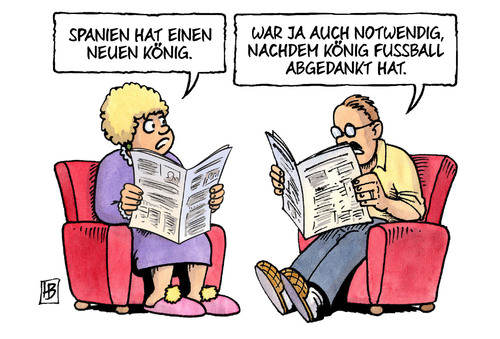 Neuer spanischer König Neuer spanischer König