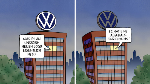 Neues VW-Logo Neues VW-Logo