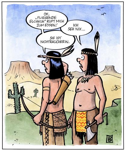 Nichtraucher-Indianer Nichtraucher-Indianer