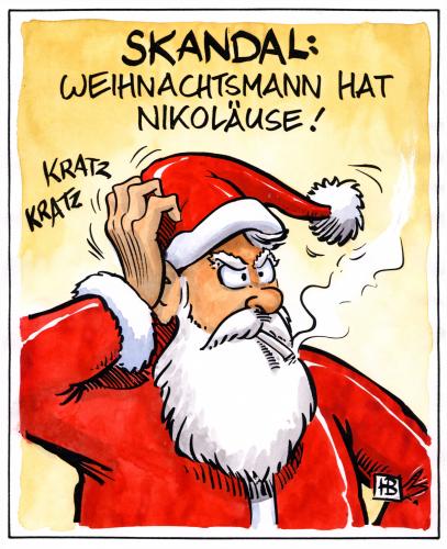 Cartoon: nikoläuse (medium) by Harm Bengen tagged weihnachten,weihnachtsmann,nikolaus,laus,ungeziefer,kratzen,jucken,weihnachten,weihnacht,advent,heiligabend,geschenk,geschenke,liebe,tradion,kultur,nikolaus,weihnachtsmann,laus,ungeziefer,kratzen,jucken,kopf,läuse,mütze,ansteckungsgefahr,hygiene,haare