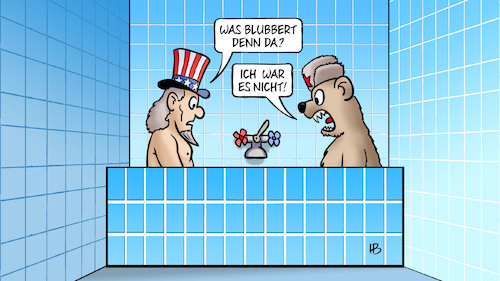 Nord-Stream-Blasen Nord-Stream-Blasen