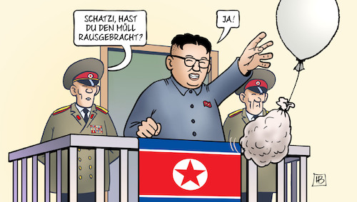 Nordkorea-Müll Nordkorea-Müll