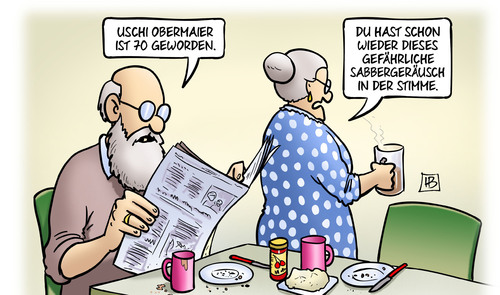 Cartoon: Obermaier (medium) by Harm Bengen tagged uschi,obermaier,70,geburtstag,kommune,sexsymbol,sabber,susemil,zeitung,harm,bengen,cartoon,karikatur,uschi,obermaier,70,geburtstag,kommune,sexsymbol,sabber,susemil,zeitung,harm,bengen,cartoon,karikatur