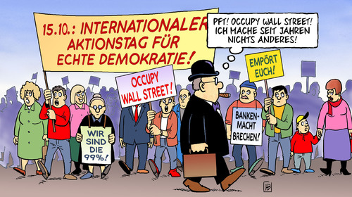 Cartoon: Occupy Wall Street (medium) by Harm Bengen tagged occupy,wall,street,wallstreet,wirtschaft,banken,protest,demonstration,bankenrettung,bankenmacht,aktionstag,wall street,wallstreet,wirtschaft,protest,banken,demonstration,bankenrettung,bankenmacht,aktionstag,wall,street