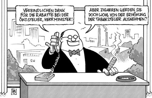 Ökosteuer und Tabaksteuer Ökosteuer und Tabaksteuer