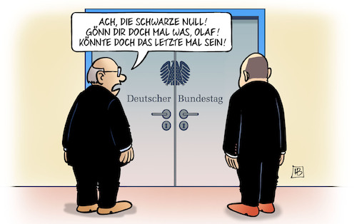 Cartoon: Olaf und Null (medium) by Harm Bengen tagged schwarze,null,olaf,scholz,bundestag,haushalt,bundesregierung,groko,ende,harm,bengen,cartoon,karikatur,schwarze,null,olaf,scholz,bundestag,haushalt,bundesregierung,groko,ende,harm,bengen,cartoon,karikatur