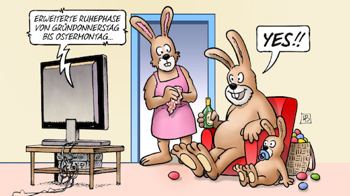 Oster-Ruhephase Oster-Ruhephase
