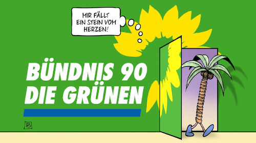 Cartoon: Palmer-Austritt (medium) by Harm Bengen tagged palmer,austritt,auszeit,grüne,rassismus,harm,bengen,cartoon,karikatur,palmer,austritt,auszeit,grüne,rassismus,harm,bengen,cartoon,karikatur