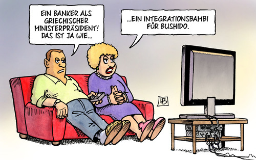 Papademos und Bushido Papademos und Bushido