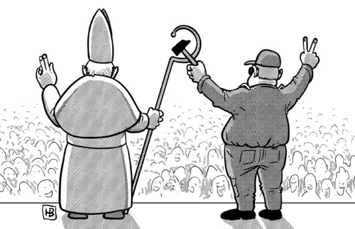 Papst auf Kuba Papst auf Kuba