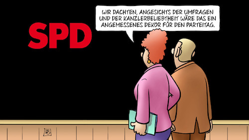 Parteitag in Schwarz Parteitag in Schwarz