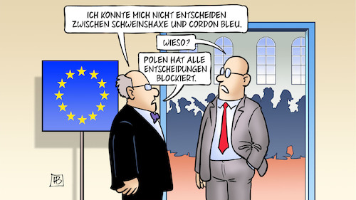 Polen blockiert Polen blockiert