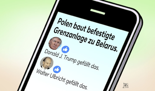 Polens Grenzmauer Polens Grenzmauer