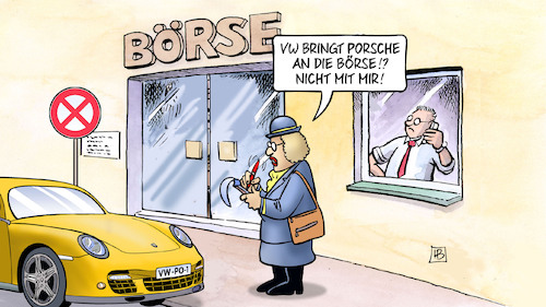 Porsche an die Börse Porsche an die Börse