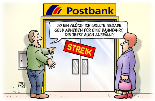 Postbank und Bahn Postbank und Bahn