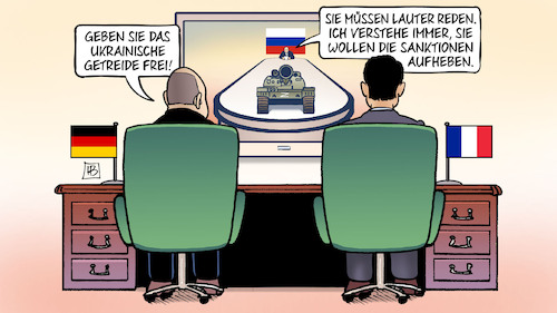 Putin-Scholz-Macron