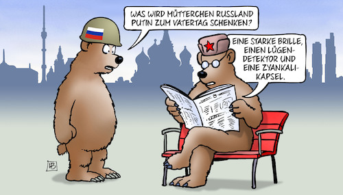Putin-Vatertag Putin-Vatertag