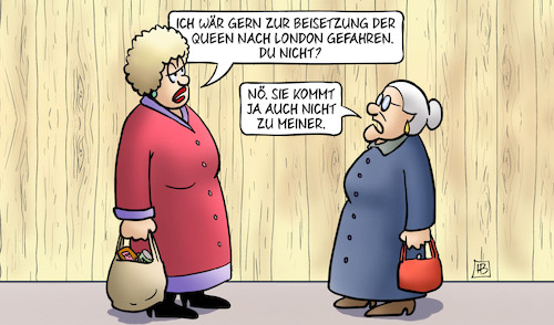 Queen-Beisetzung Queen-Beisetzung